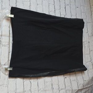 Lane Bryant Pencil skirt with faux leather